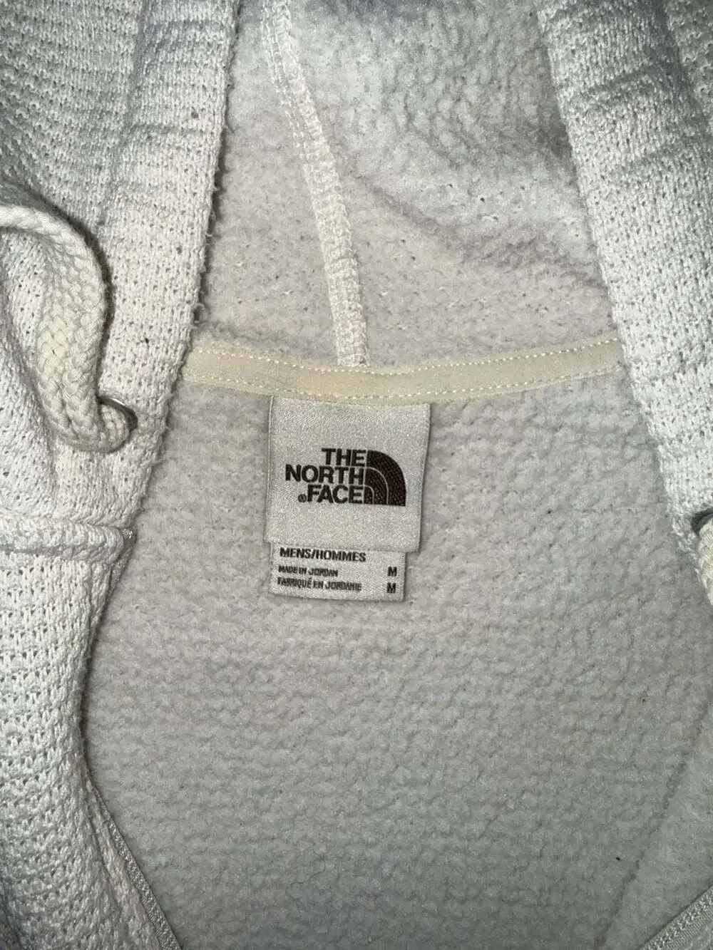 The North Face Mens Waffle Knit 1/4 Zip Hoodie Pullover